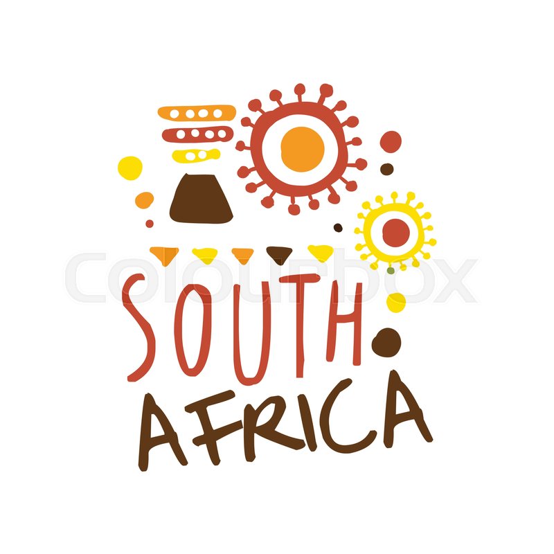 800x800 South Africa Tourism Logo Template Stock Vector Colourbox