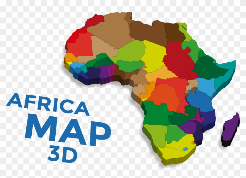 840x607 Africa Vector Map Euclidean Vector