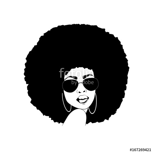 African American Woman Vector at Vectorified.com | Collection of ...