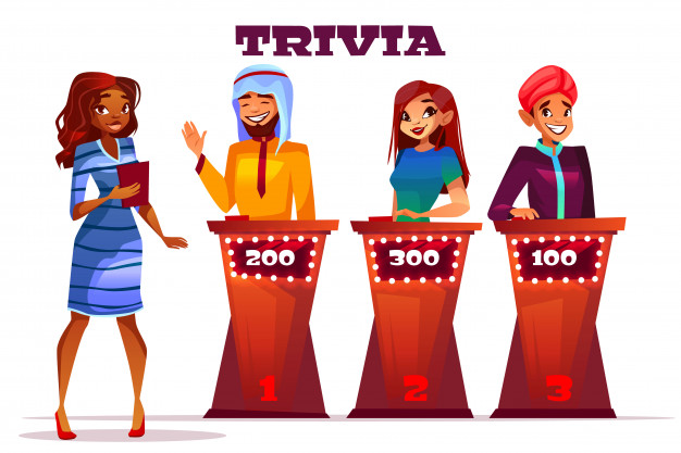 626x417 Quiz Trivia Game Show Illustration Black Afro American Woman