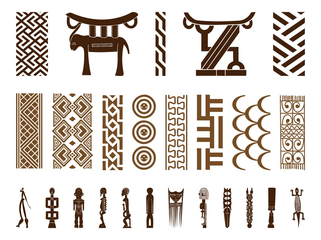 African Symbol Set Free Vectors Ui Download 1024x765 African Symbol Set Free Vectors Ui Download