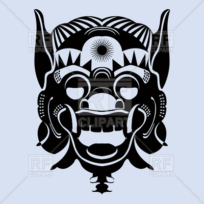 400x400 Tribal Ritual Mask