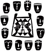 175x200 African Masks