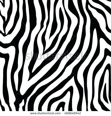 450x470 Safari Print Zebra Skin Seamless Vector Pattern Textile Collection