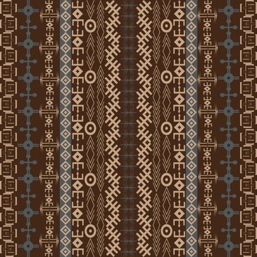 368x368 African Print Pattern Free Vector Download