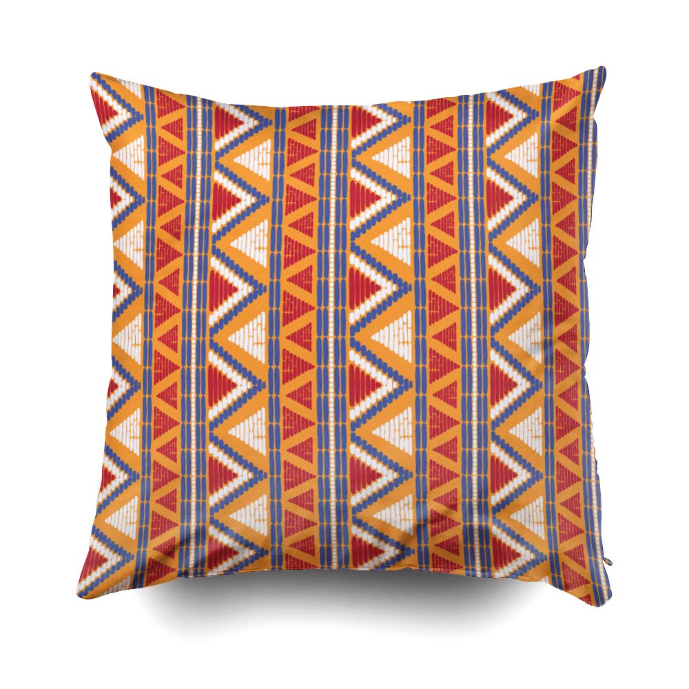 1000x1000 Musesh Pillow Cases, Set Of Tribal Pattern