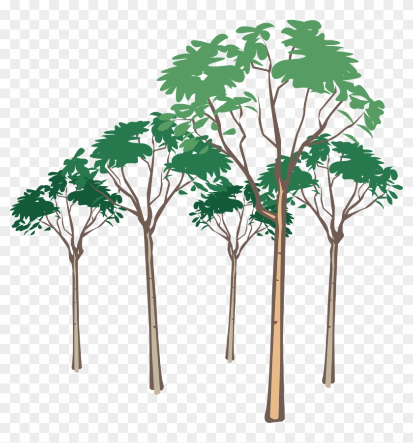 840x901 Free Tree Vector Art