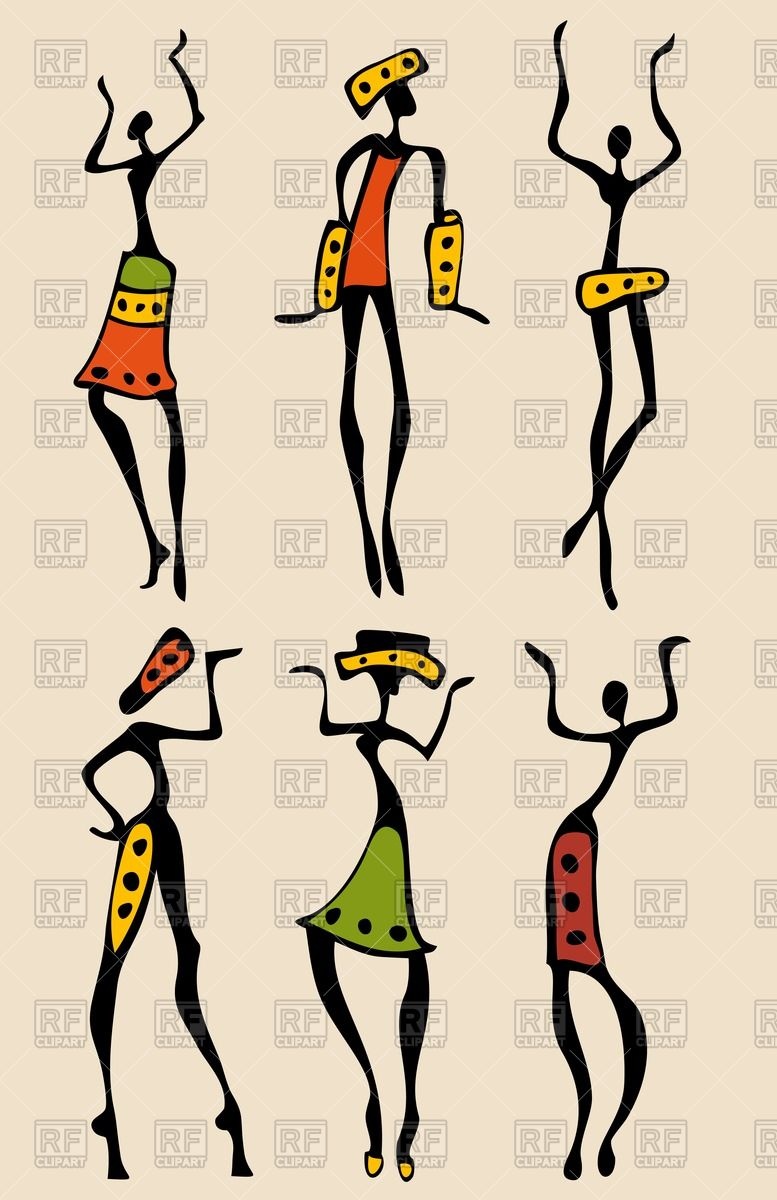 777x1200 African Ethnic Dancers Vector Image Of People Katyau
