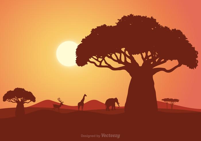 700x490 South African Vector Landscape
