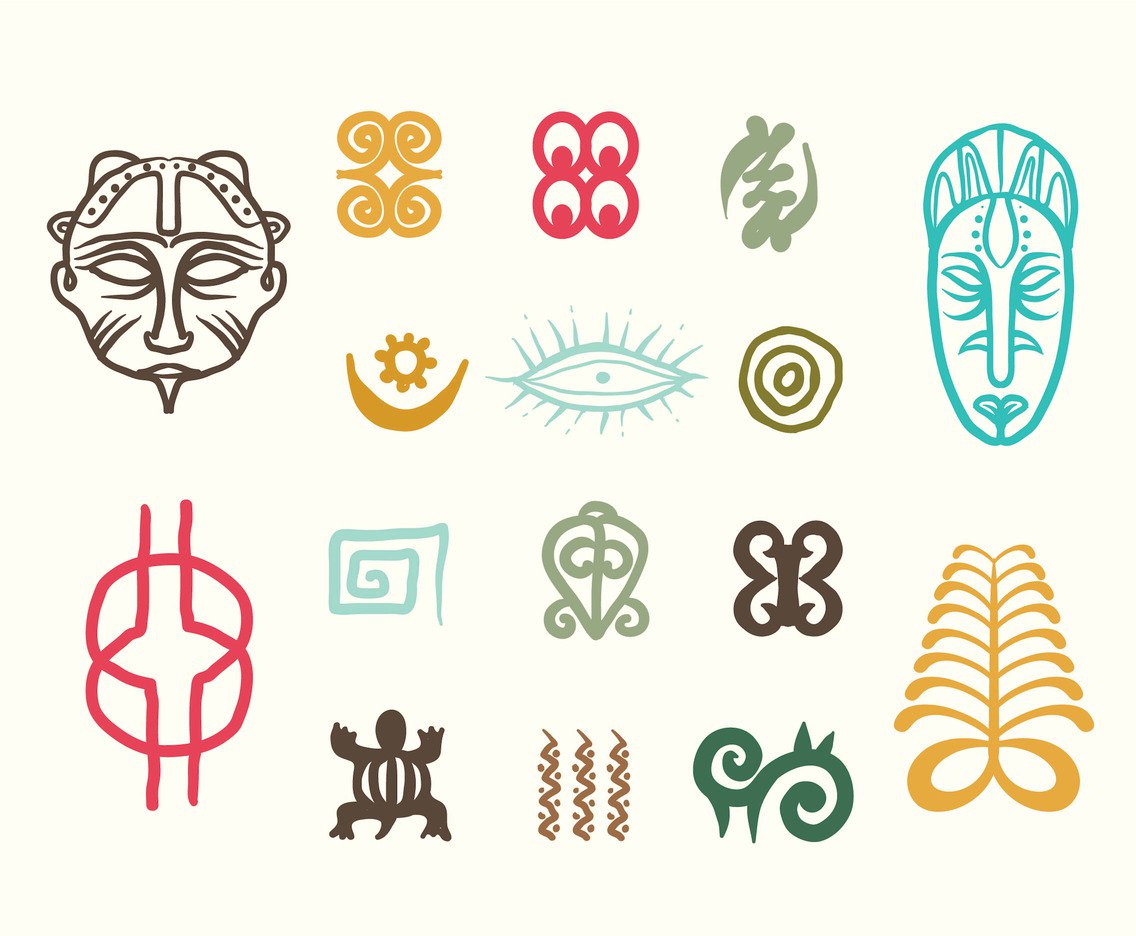 1136x936 African Adinkra Symbol Vectors Vector Art Graphics