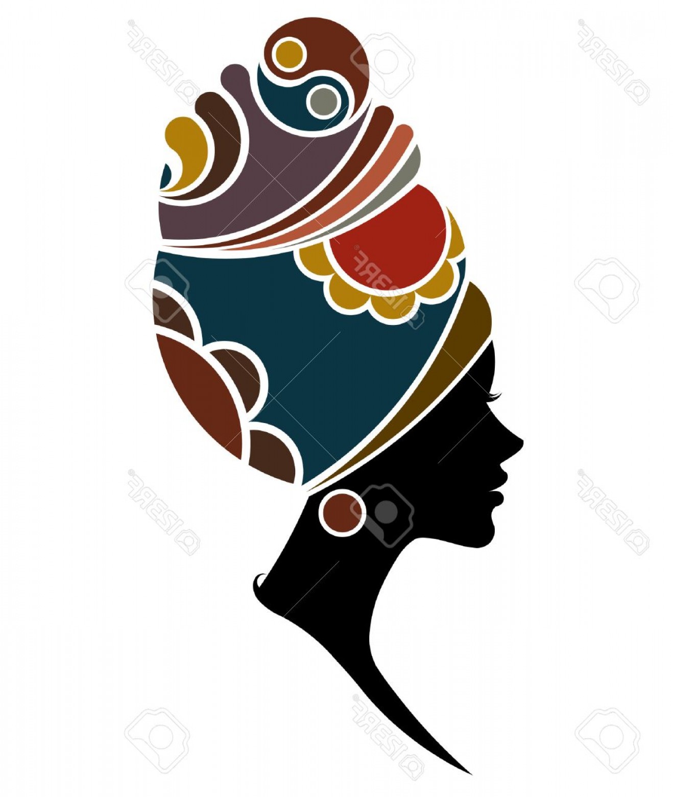 African Woman Silhouette Vector Sarahgardan 1318x1560 African Woman Silhouette Vector Sarahgardan