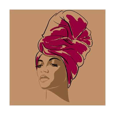 400x400 Attractive Young African American Fashion Model Portrait