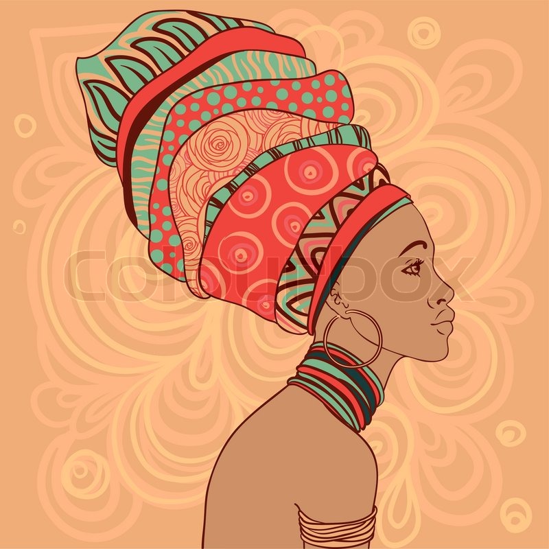 African Woman Vector At Collection Of African Woman Vector Free For Personal Use 2229