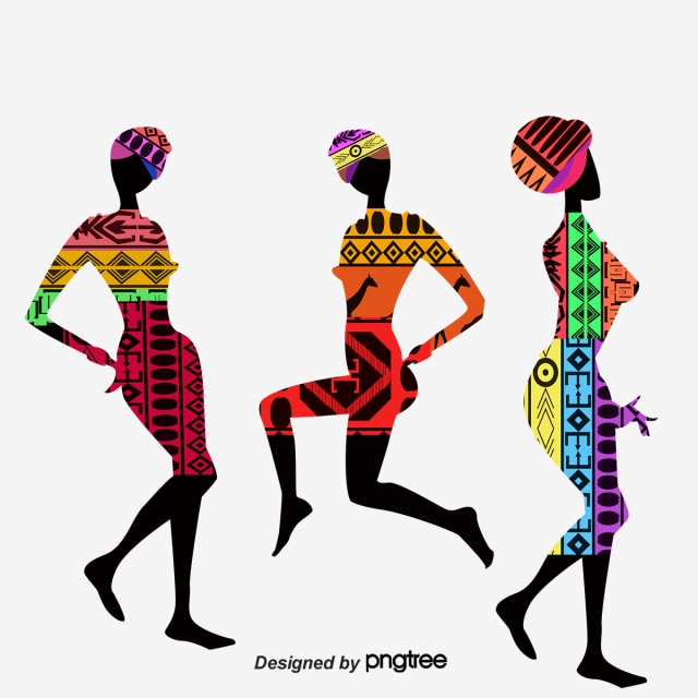 640x640 African Woman, Woman Clipart, Vector Woman Png And Vector