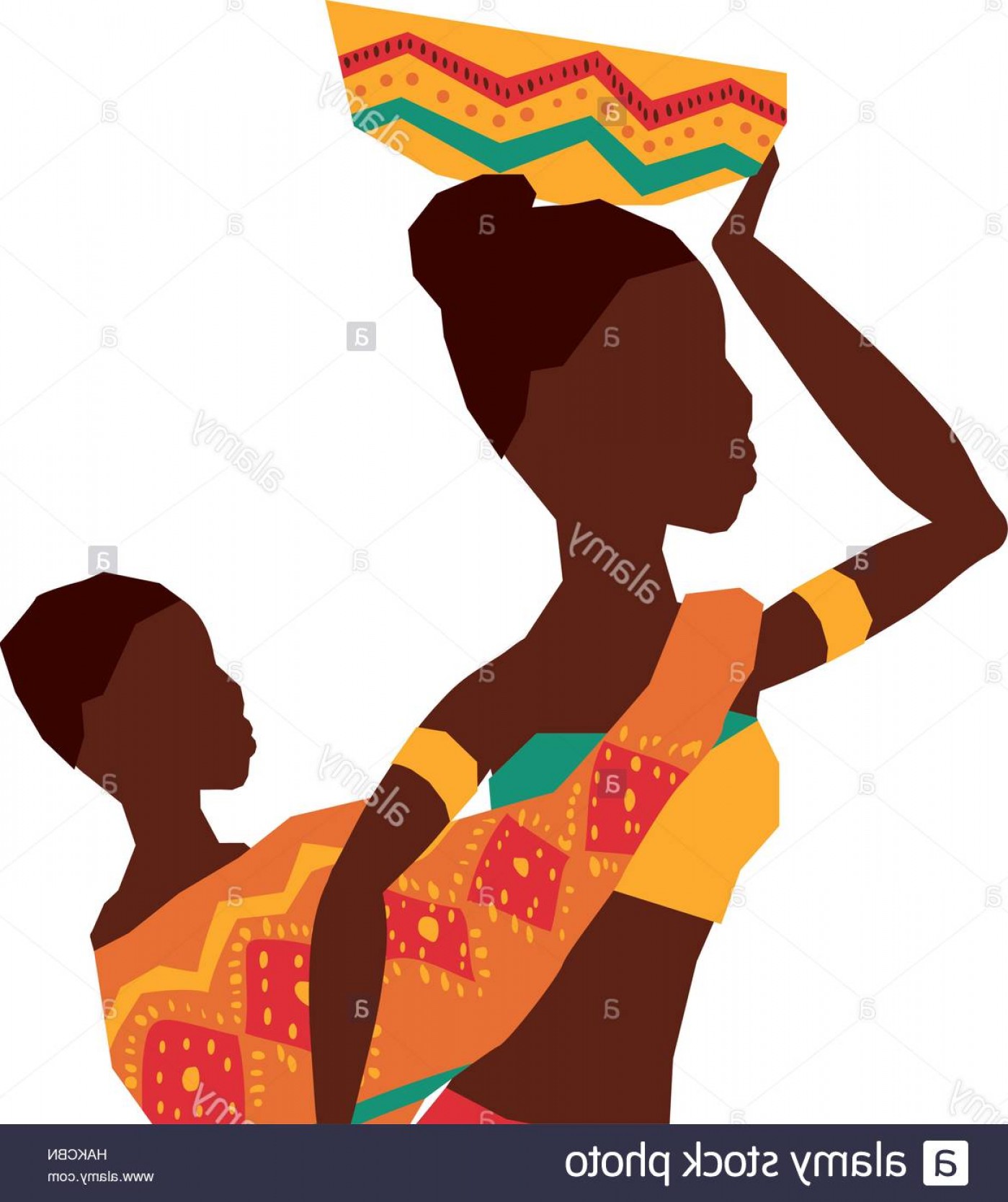 1399x1668 Stock Photo African Woman Baby Icon Vector Illustration Graphic