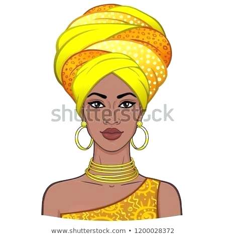 450x470 African Woman Drawing