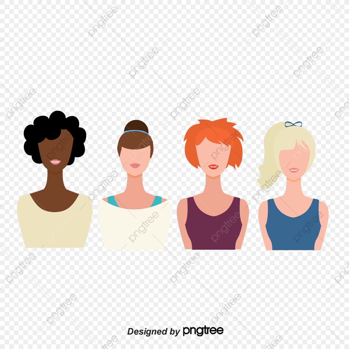 1200x1200 African Woman With Curly Hair Avatar, Woman Vector, Hair Vector