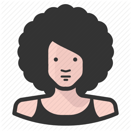 512x512 Afro Woman Vector Clipart Images Gallery For Free Download
