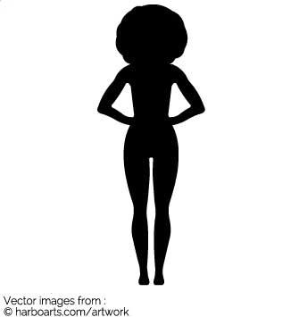 335x355 Download Silhouette Afro Woman
