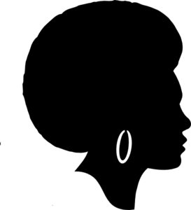 273x300 Afro Girl Clip Art At Pngio