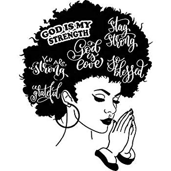 Yetta Quiller Afro Woman Praying Lord Queen Natural 350x350 Yetta Quiller Afro Woman Praying Lord Queen Natural