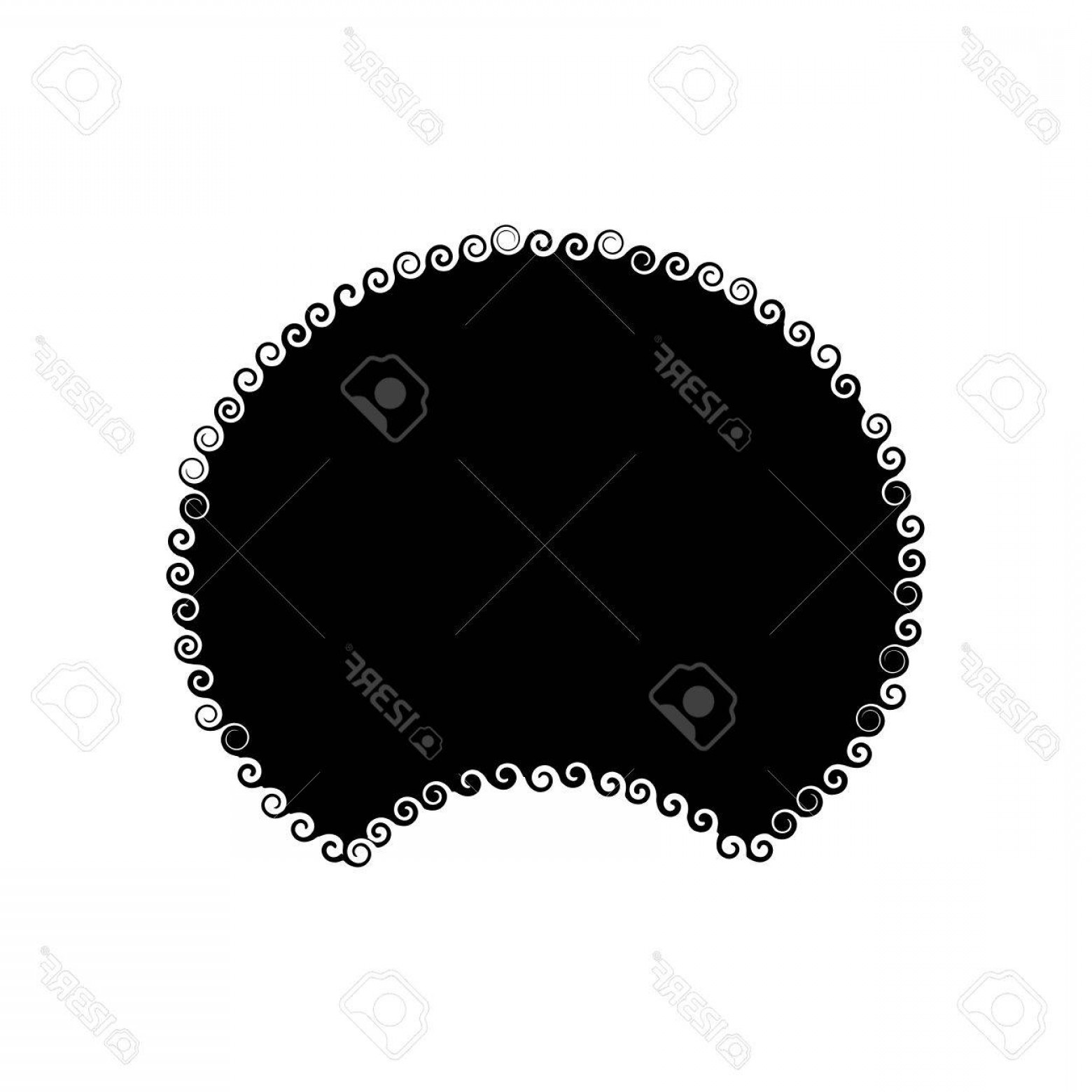 Photostock Vector Afro Hair Isolated Traditional African American 1560x1560 Photostock Vector Afro Hair Isolated Traditional African American