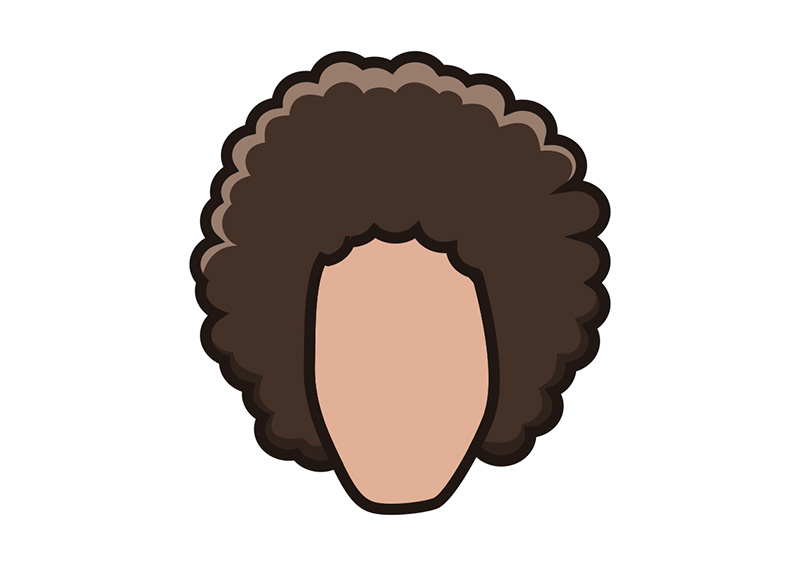 Afro Hair Vector 800x566 Afro Hair Vector