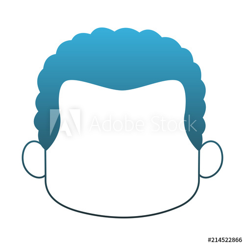 500x500 Cute Midget Afro Man Vector Illustration Graphic Design