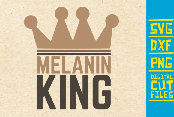 580x391 Melanin King Afro Man Vector, Crown Graphic