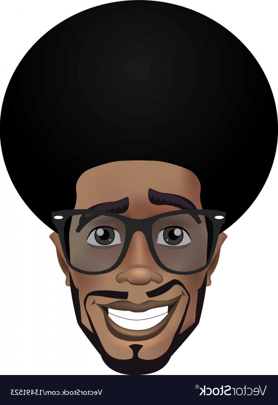 890x1296 Vector Faces Black Man Lamaison