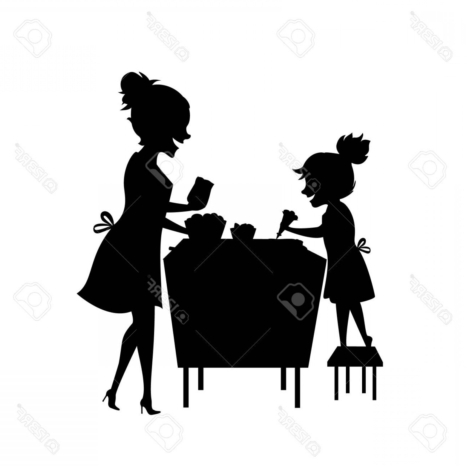 1560x1560 Afro Puff Silhouette Vector Soidergi