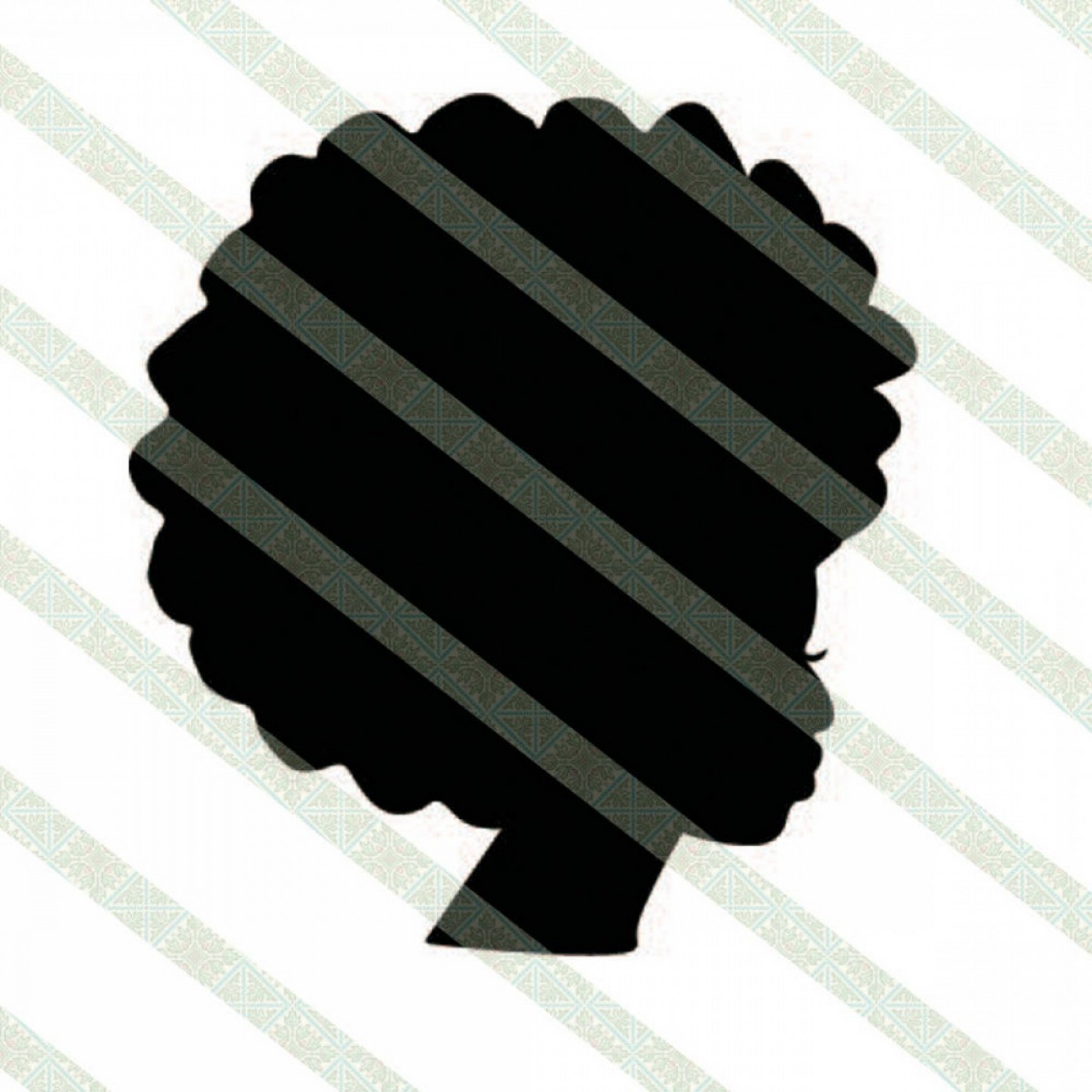 1728x1728 Afro Silhouette Ethnic Png Black Handandbeak