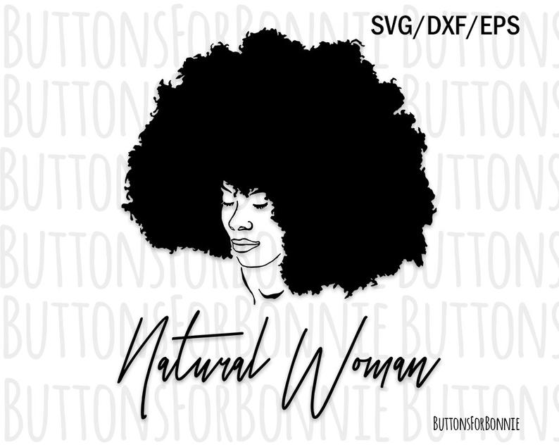 794x635 Afro Black Lady Natural Hair Curly Hair Etsy