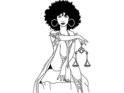 425x320 Yetta Quiller Afro Woman Justice Symbol Diva Princess