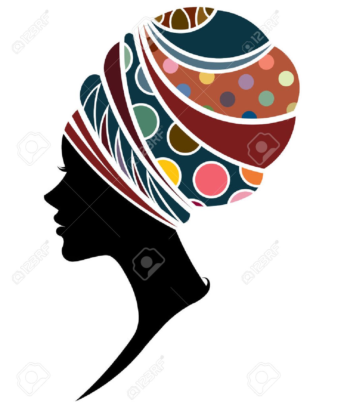 1099x1300 Free Vector Art Afro Silhouette
