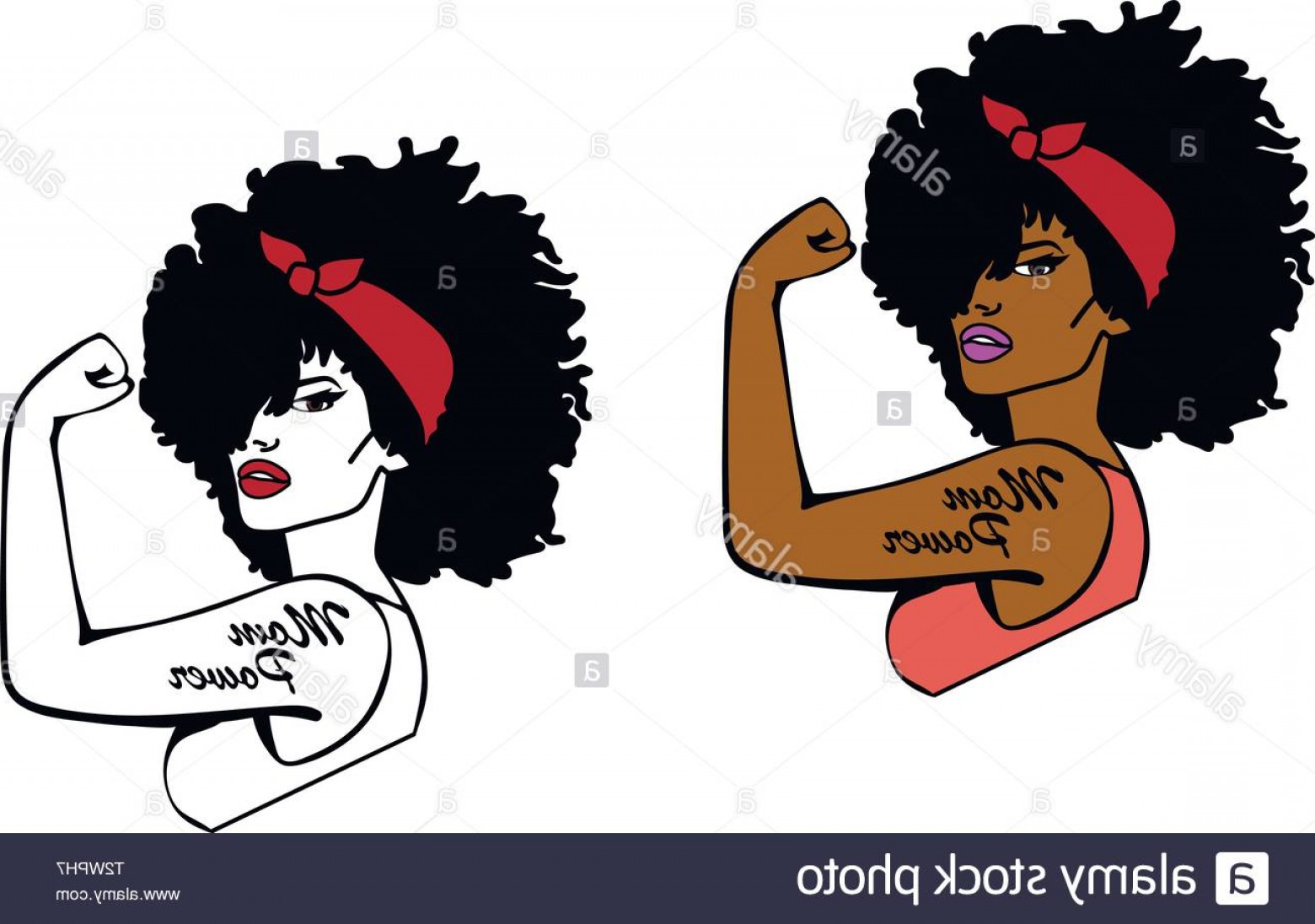 Afro Woman Vector At Vectorified Com Collection Of Afro Woman