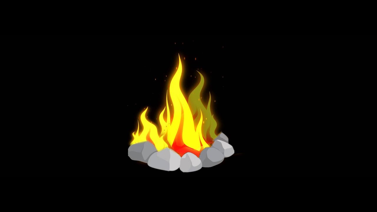 Flame Animation 1280x720 Flame Animation