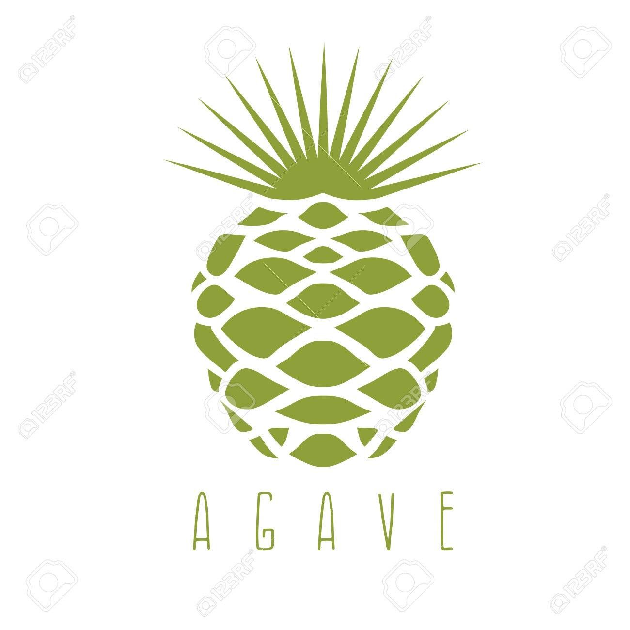 1300x1300 Stock Vector Tattoo Agave Plant, Vector Design, Plant Vector