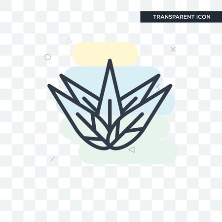 450x450 Agave Vector Icon Isolated On Transparent Background, Agave Logo