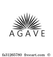 180x195 Free Art Print Of A Dwarf Agave Plant Illustration Of A Dwarf