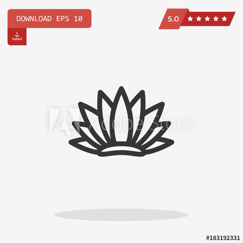 500x500 Agave Vector Icon