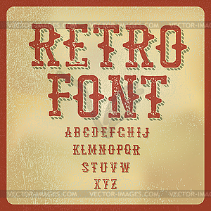 300x300 Retro Alphabet Vintage Letters On Aged Paper