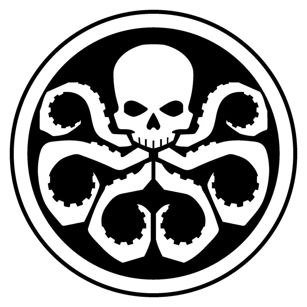 1000x1000 Hydra Logo, Van, Laptop, Scooter Vinyl Decal Sticker Sticker