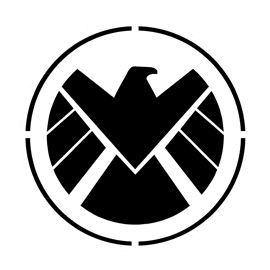 270x270 Shield Logo Stencil Chalkboard Work Shield Logo, Agents