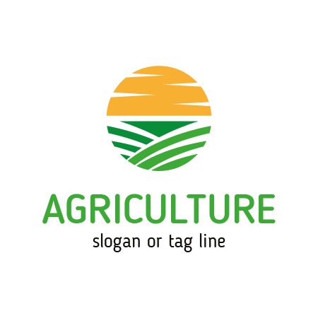 450x450 Free Vector Agriculture Company Logo Template For Brand! Buy