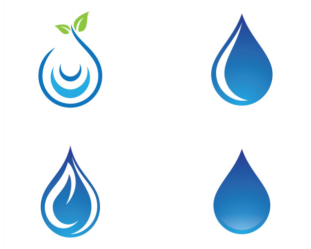 626x500 Icono De Vector De Gota De Agua Descargar Vectores Premium