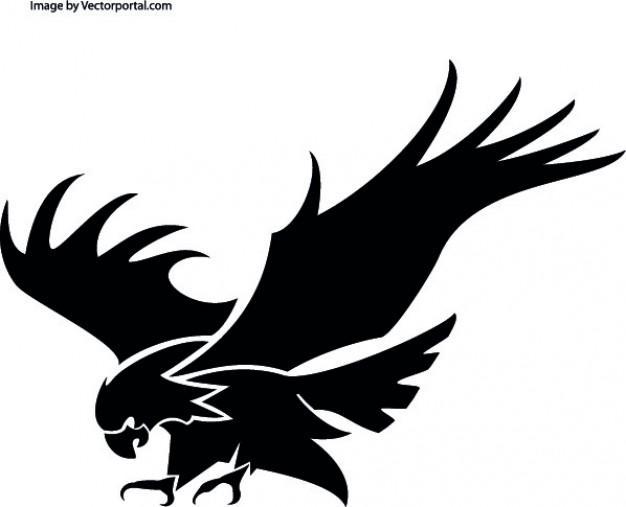 626x507 Attacking Eagle Vector Free Download