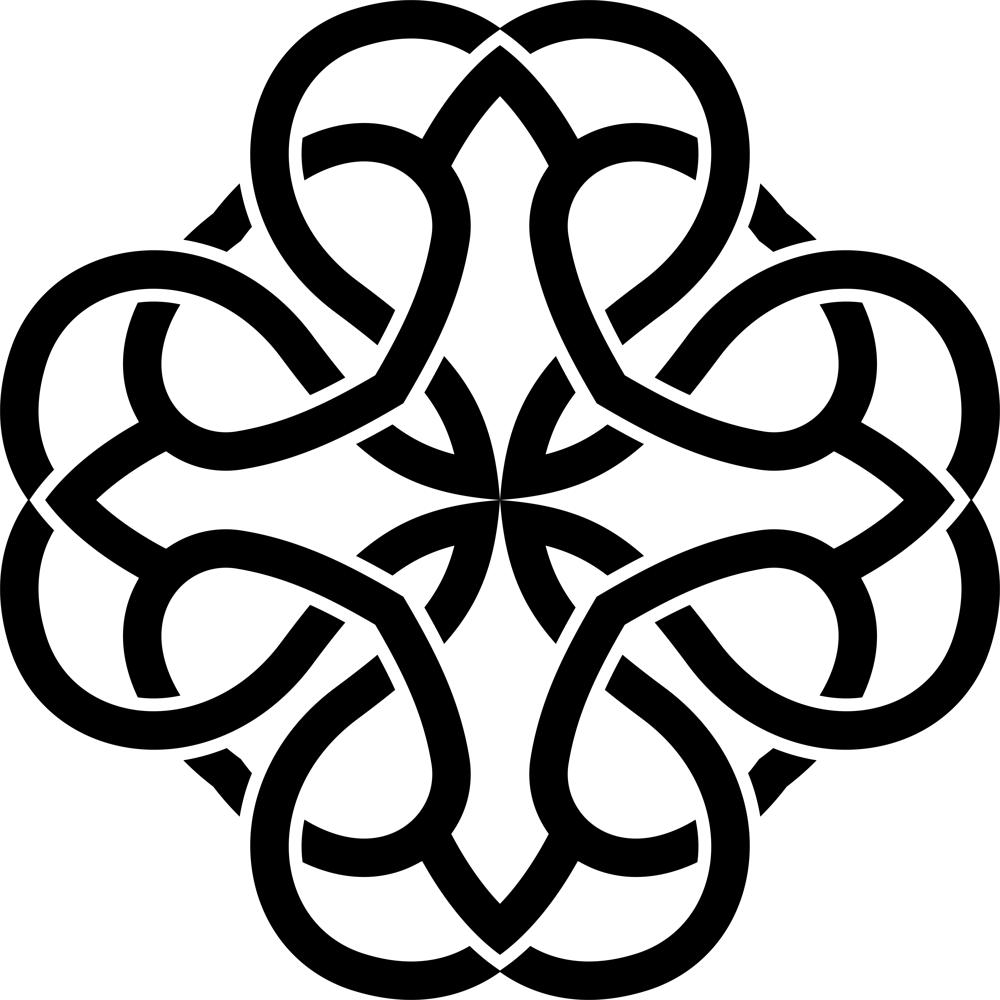 1000x1000 Mandala Vector Art Illustration