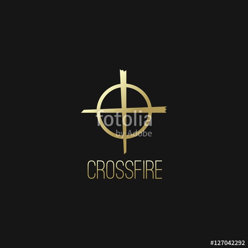 Crossfire Or Shooting Aim Logo Stock Image And Royalty Free 500x500 Crossfire Or Shooting Aim Logo Stock Image And Royalty Free