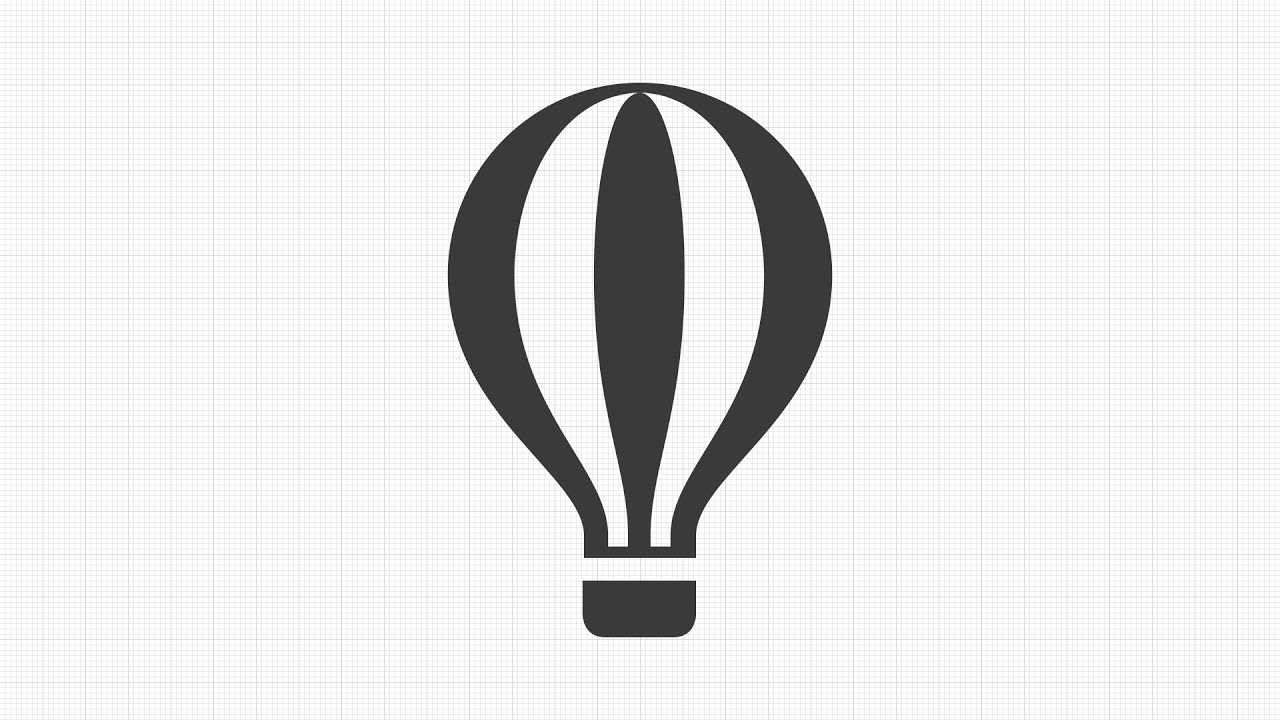 1280x720 How To Draw Hot Air Balloon Vector In App Graphic For Ipad
